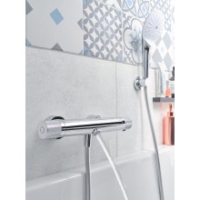 Смеситель для ванны Jacob Delafon Rivoli E24325-CP с термостатом Хром