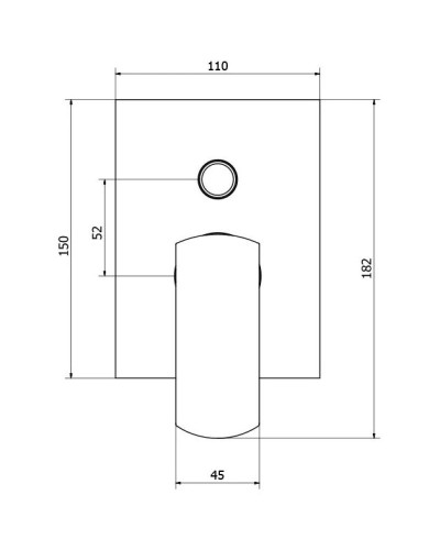 Смеситель для ванны Cezares FLORIAN-VDIM-01