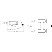 Термостат для ванны Jacob Delafon Nouvelle Vague E78350-BLV