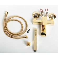 Смеситель для ванны Cezares UNIKA-VDM-03/24 Золото