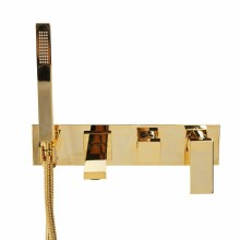 Смеситель для ванны Cezares UNIKA-VDM2-03/24 Золото