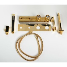 Смеситель для ванны Cezares UNIKA-VDM2-03/24 Золото