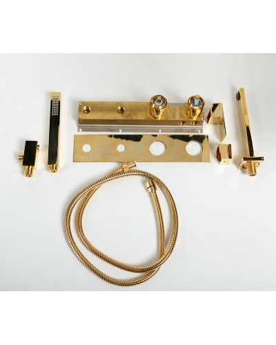 Смеситель для ванны Cezares UNIKA-VDM2-03/24 Золото