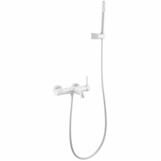 Смеситель для ванны Boheme Uno 463-MW Белый матовый