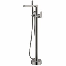 Смеситель для ванны Boheme Spectre 459-GM Оружейная сталь