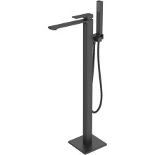 Смеситель для ванны Orange Lutz M04-336b Черный матовый