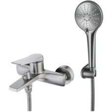 Смеситель для ванны Lemark Bronx LM3714GM Графит