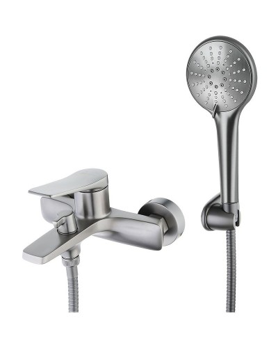 Смеситель для ванны Lemark Bronx LM3714GM Графит