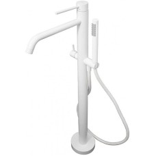 Смеситель для ванны Paffoni Light LIG032BO Белый матовый