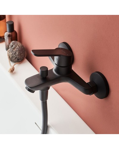 Смеситель для ванны Jacob Delafon Aime E29871-BL Черный матовый