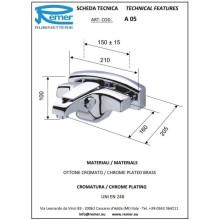 Смеситель для ванны Remer Atmos A05