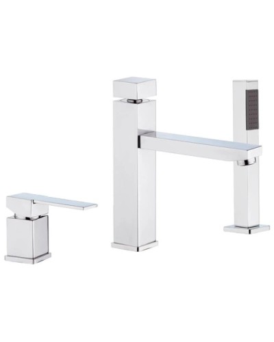 Смеситель на борт ванны Remer Qubika Q07