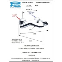 Термостат для ванны Remer Eagle E05