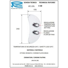 Термостат для ванны Remer Eagle E30