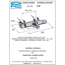 Термостат для ванны Remer Thermo H05