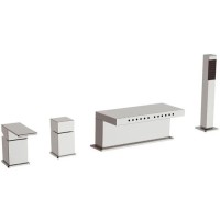 Смеситель на борт ванны Remer Flash Z06