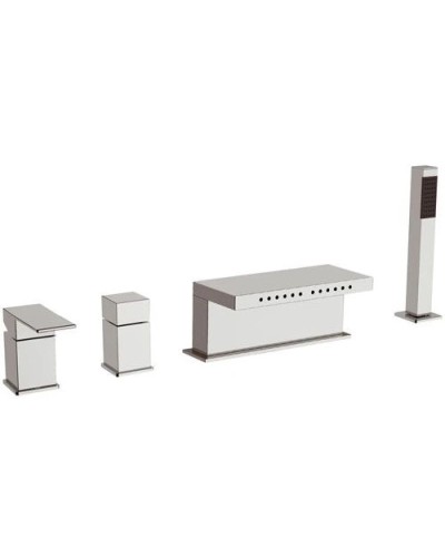 Смеситель на борт ванны Remer Flash Z06