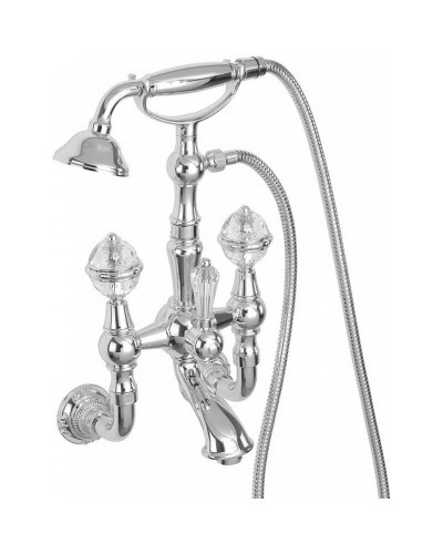 Смеситель для ванны Migliore Cristalia 18585 Хром