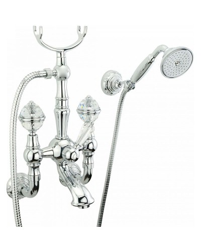 Смеситель для ванны Migliore Cristalia 18585 Хром