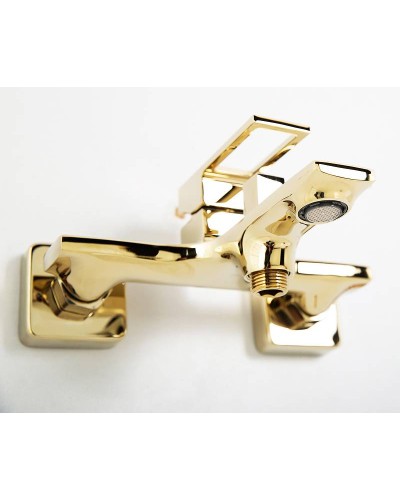 Смеситель для ванны BelBagno Luce LUC-VAS-ORO Золото