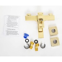 Смеситель для ванны BelBagno Luce LUC-VAS-ORO Золото