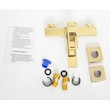 Смеситель для ванны BelBagno Luce LUC-VAS-ORO Золото