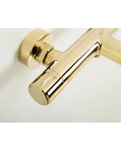 Смеситель для ванны BelBagno Uno UNO-VASM-ORO Золото