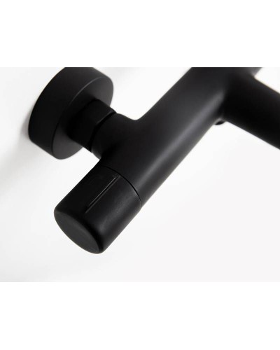 Смеситель для ванны BelBagno Uno UNO-VASM-NERO Черный матовый