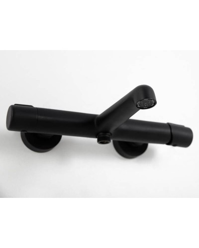 Смеситель для ванны BelBagno Uno UNO-VASM-NERO Черный матовый