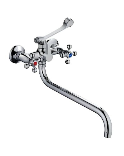 Смеситель для ванны Frap H19 F2619-3 универсальный Хром