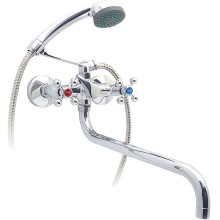 Смеситель для ванны Frap H19 F2619-3 универсальный Хром