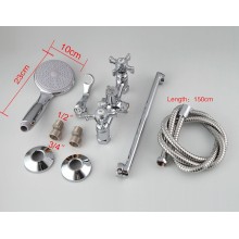 Смеситель для ванны Frap H24 F2124 универсальный Хром