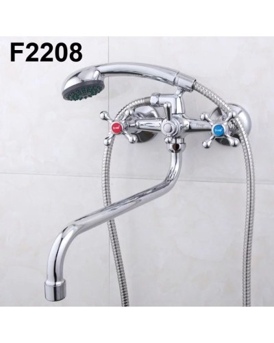 Смеситель для ванны Frap H08 F2208 универсальный Хром