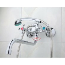 Смеситель для ванны Frap H08 F2208-2 универсальный Хром