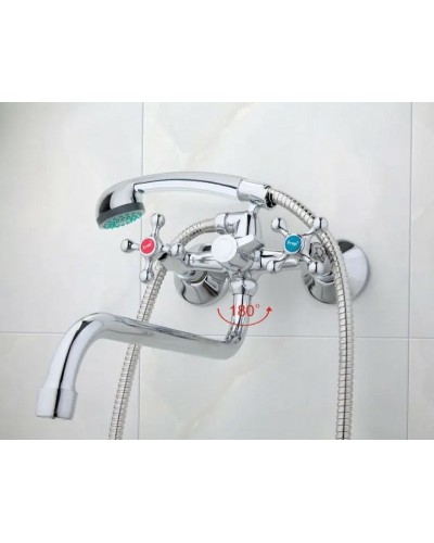 Смеситель для ванны Frap H08 F2208-2 универсальный Хром