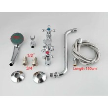 Смеситель для ванны Frap H08 F2208-2 универсальный Хром