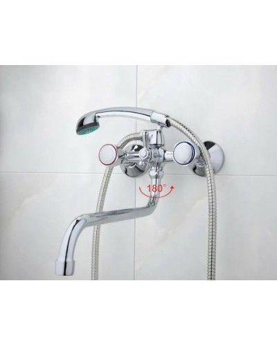 Смеситель для ванны Frap H09 F2209 универсальный Хром