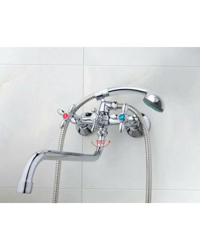 Смеситель для ванны Frap H27 F2227 универсальный Хром