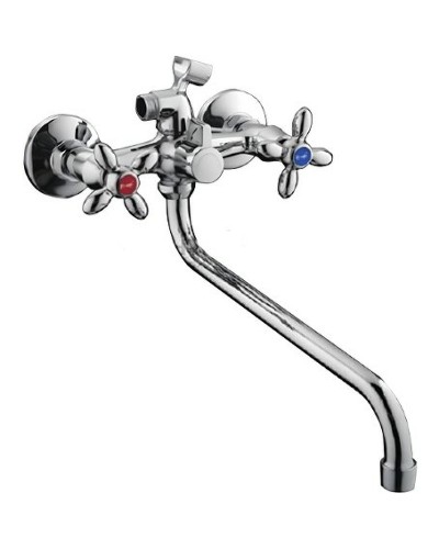 Смеситель для ванны Frap H27 F2227-2 универсальный Хром