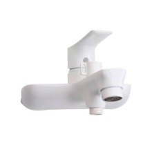 Смеситель для ванны Orange Aristo M19-100w Белый глянец