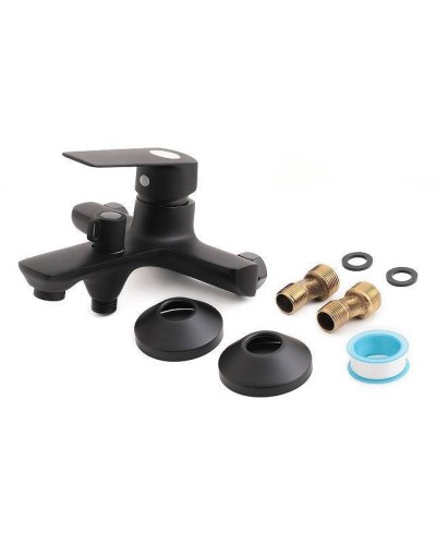 Смеситель для ванны Orange Aristo M19-100b Черный матовый