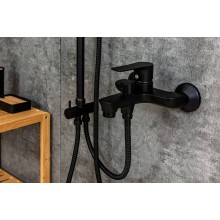 Смеситель для ванны Orange Aristo M19-100b Черный матовый