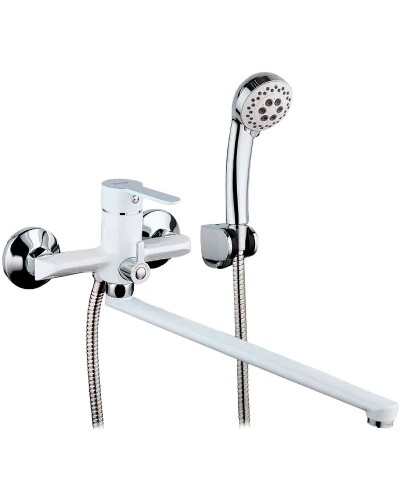 Смеситель для ванны Frap H41 F2241 универсальный Белый Хром