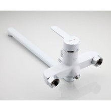 Смеситель для ванны Frap H41 F2241 универсальный Белый Хром