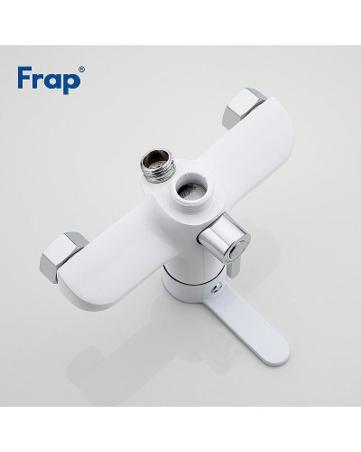 Смеситель для ванны Frap H41 F2241 универсальный Белый Хром