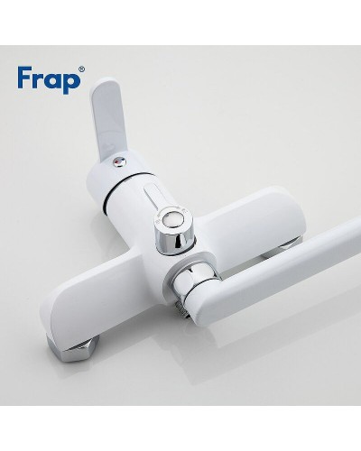 Смеситель для ванны Frap H41 F2241 универсальный Белый Хром