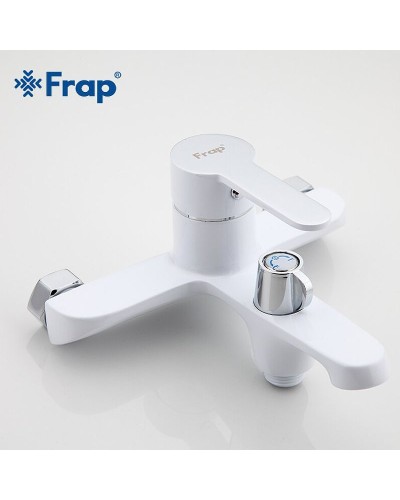 Смеситель для ванны Frap H41 F3241 Белый Хром