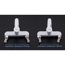 Смеситель для ванны Frap H41 F3241 Белый Хром