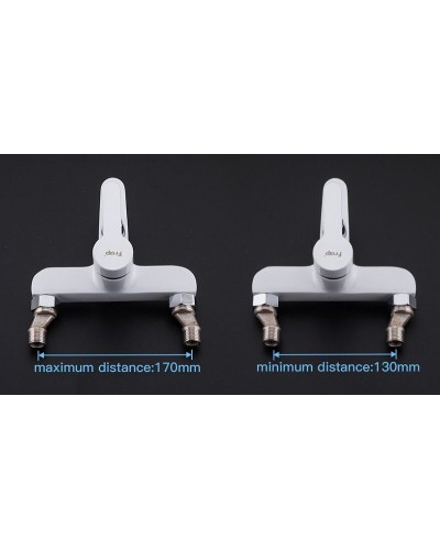 Смеситель для ванны Frap H41 F3241 Белый Хром