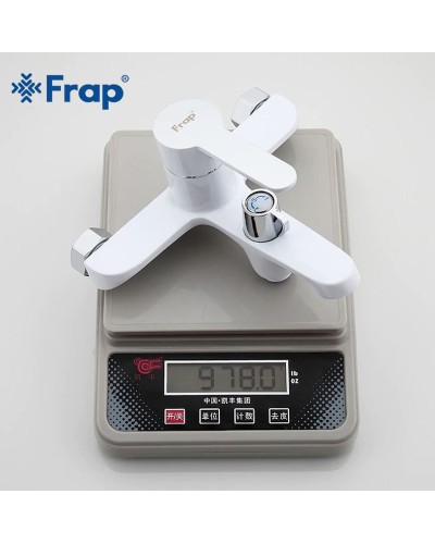 Смеситель для ванны Frap H41 F3241 Белый Хром